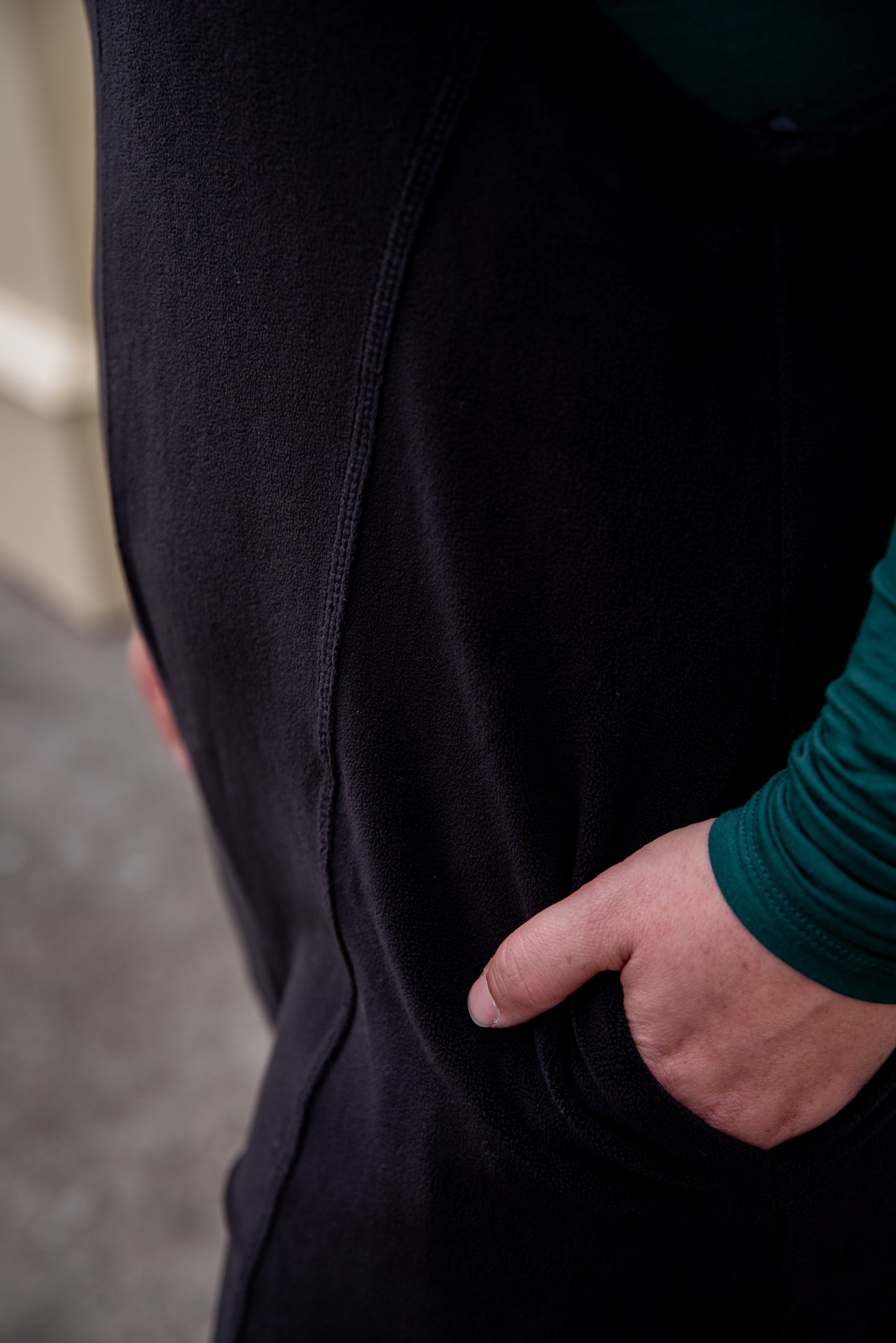 Women's Black Jumpsuit with Pockets