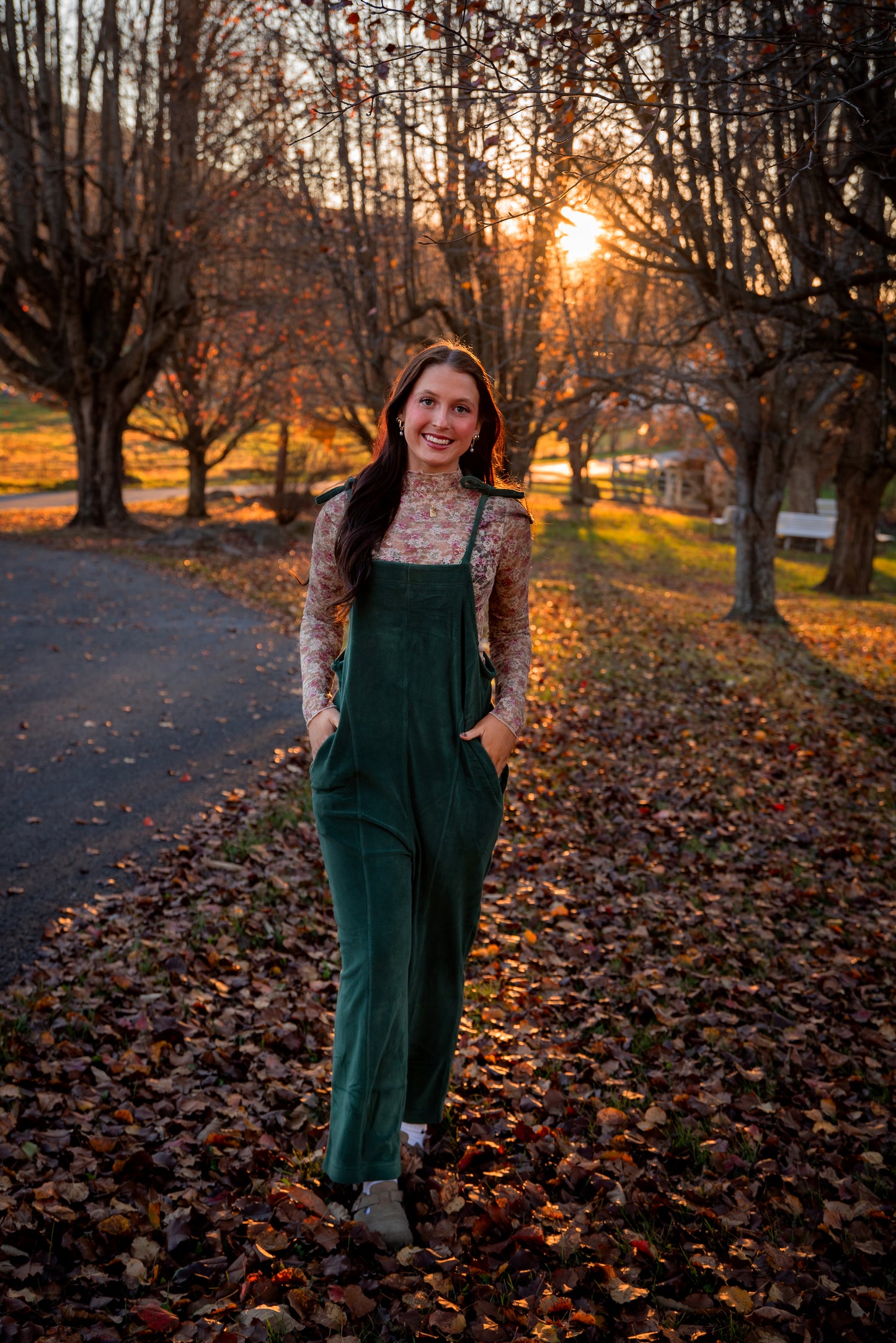 Floral boho top for layering