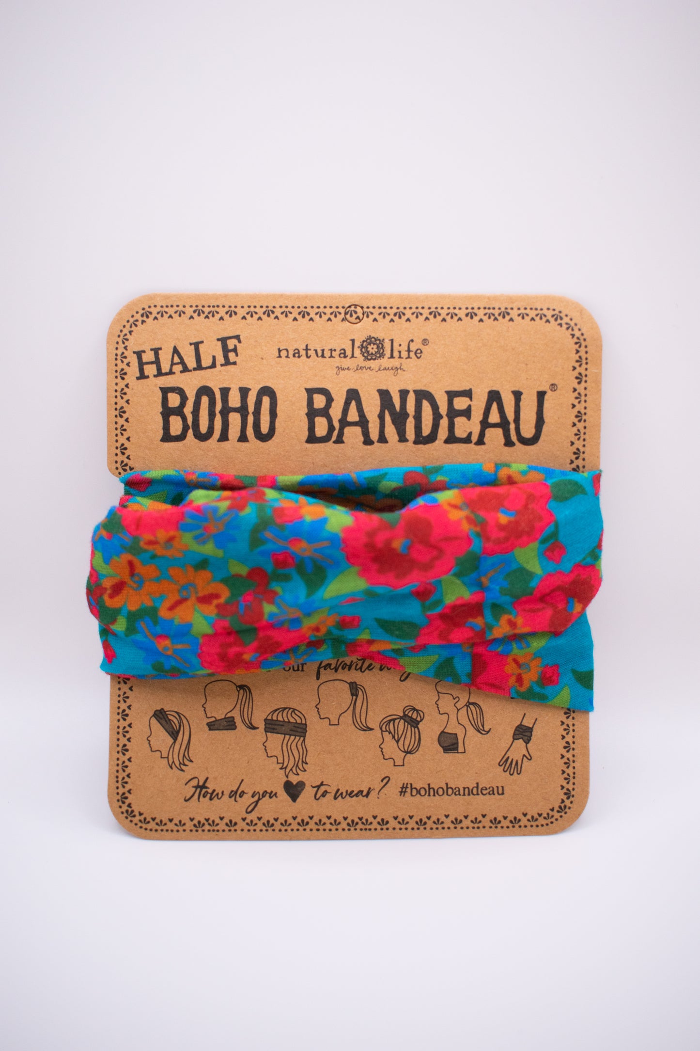 HALF, Boho Bandeau® - Floral Sky