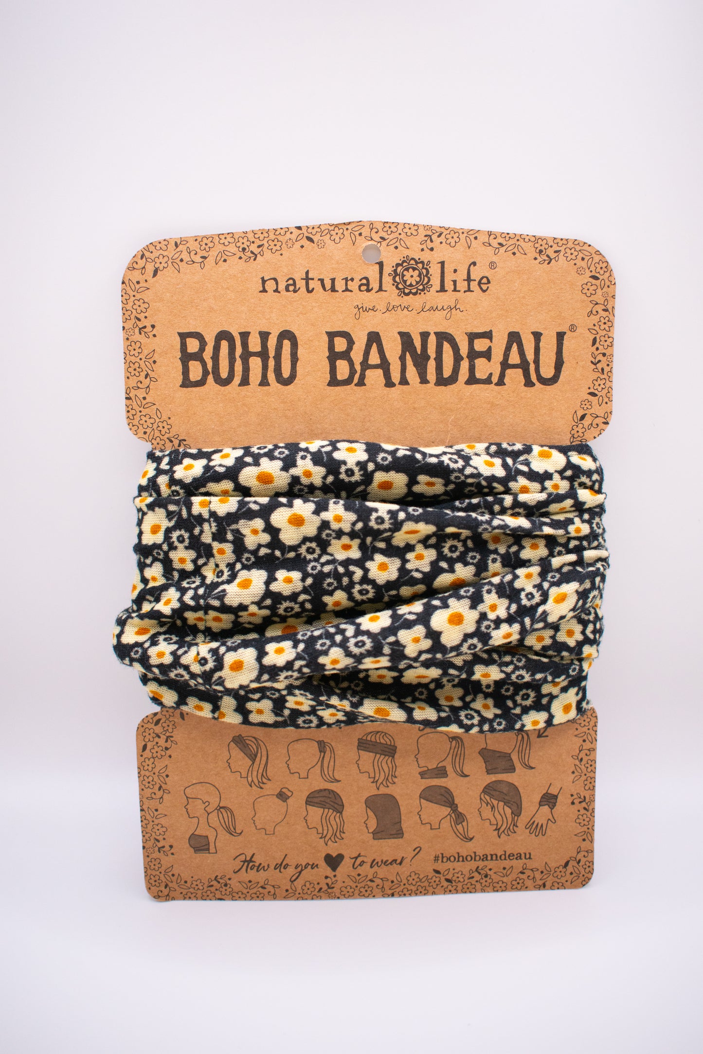 Full, Boho Bandeau® - Moonlit Daisies