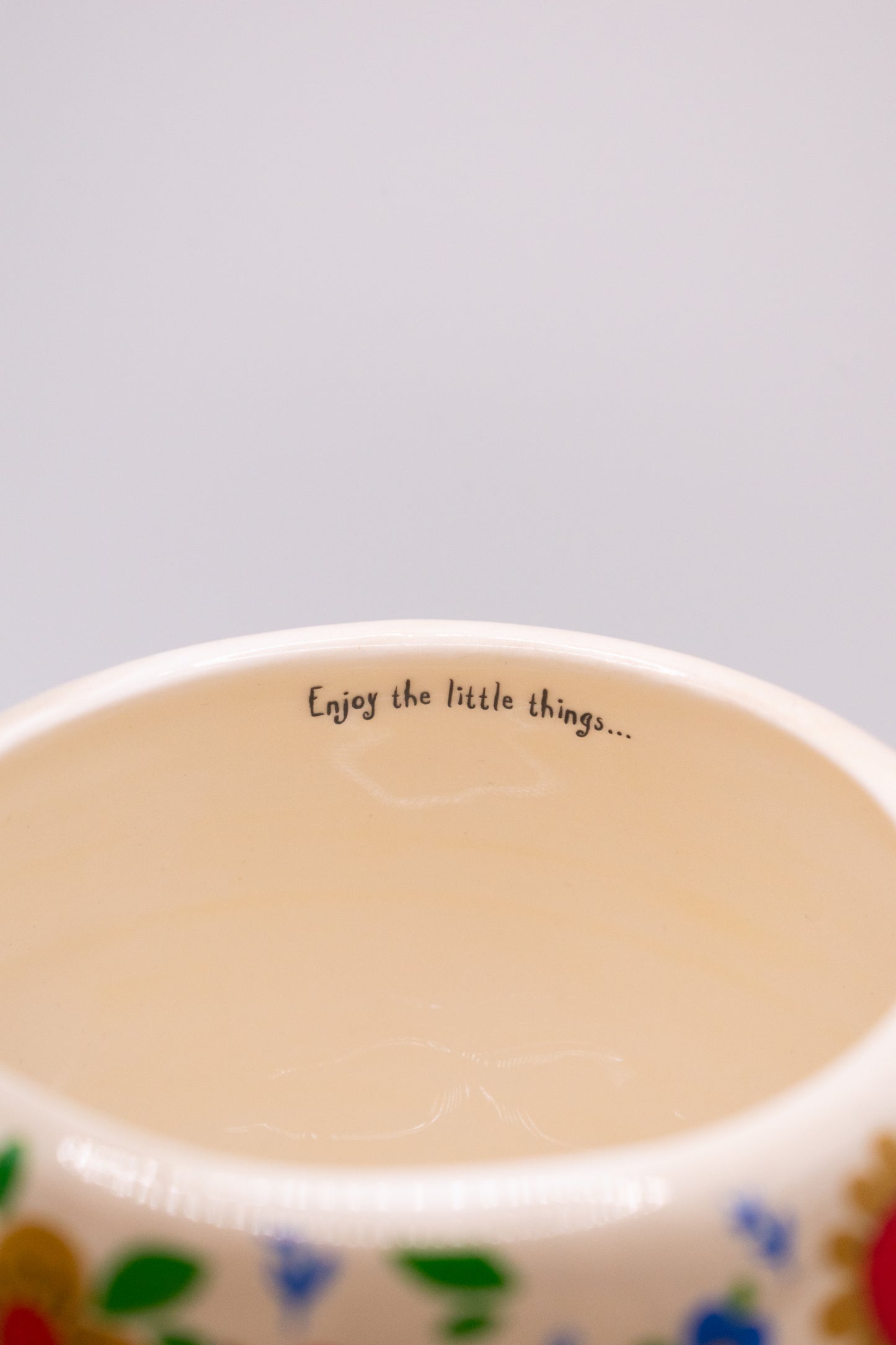 Folk Art Coffee Mug - Hedgehog