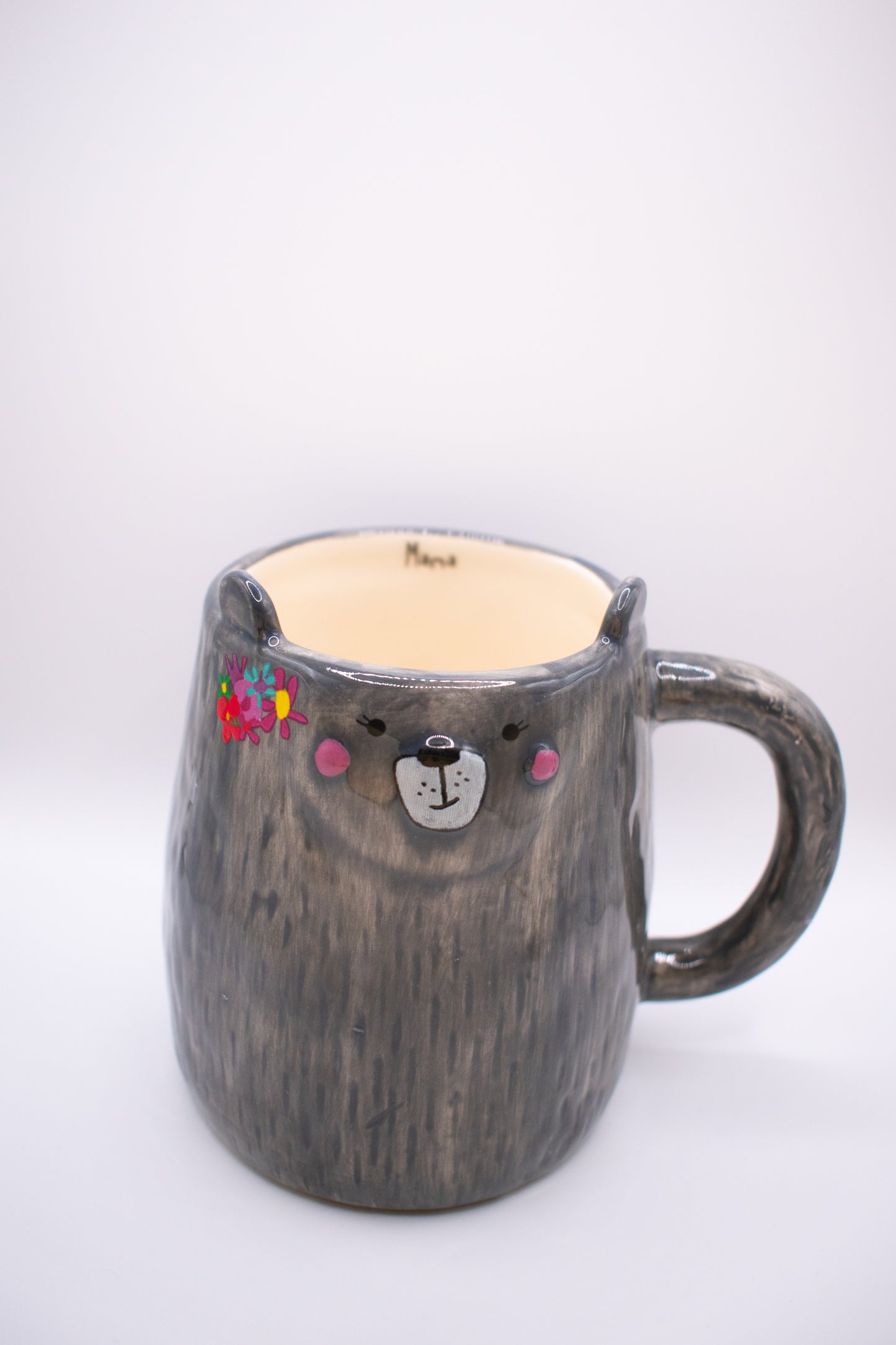 Folk Art Coffee Mug - Bear