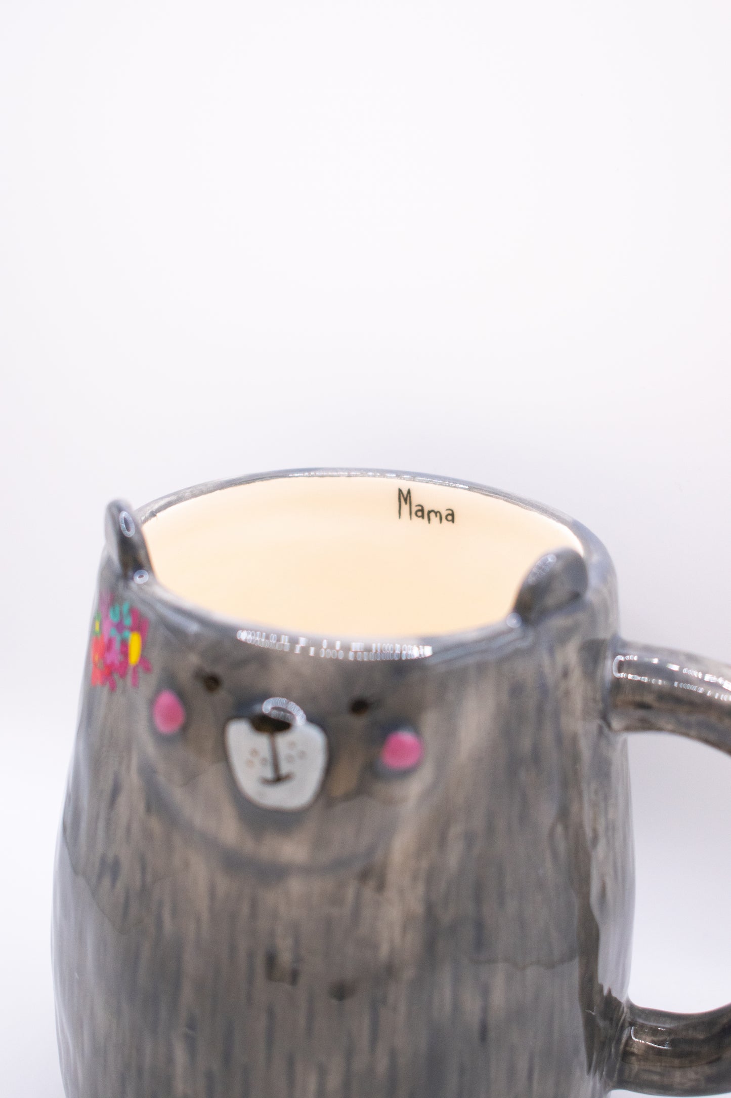 Folk Art Coffee Mug - Bear