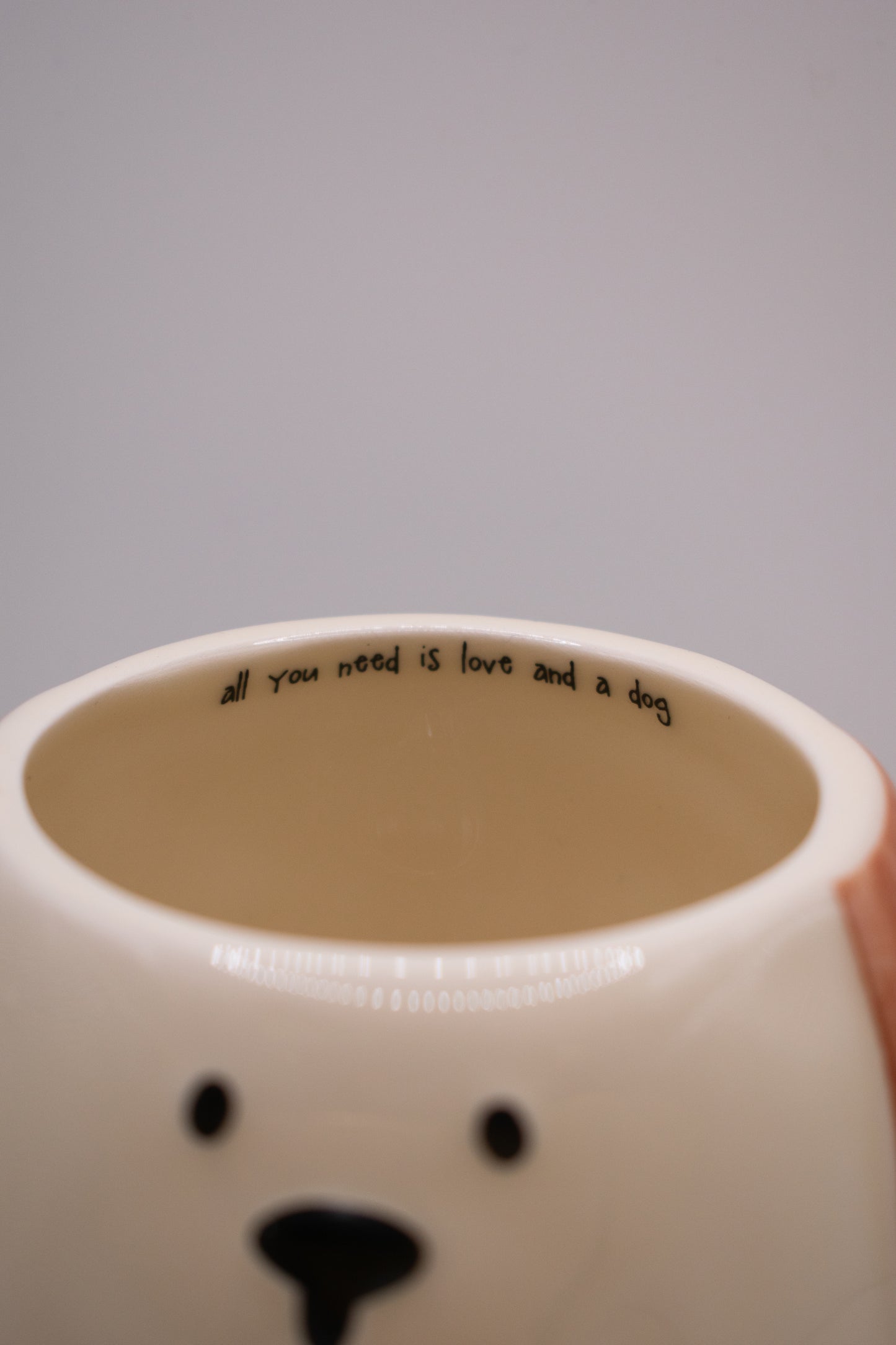 Folk Art Coffee Mug - Dog