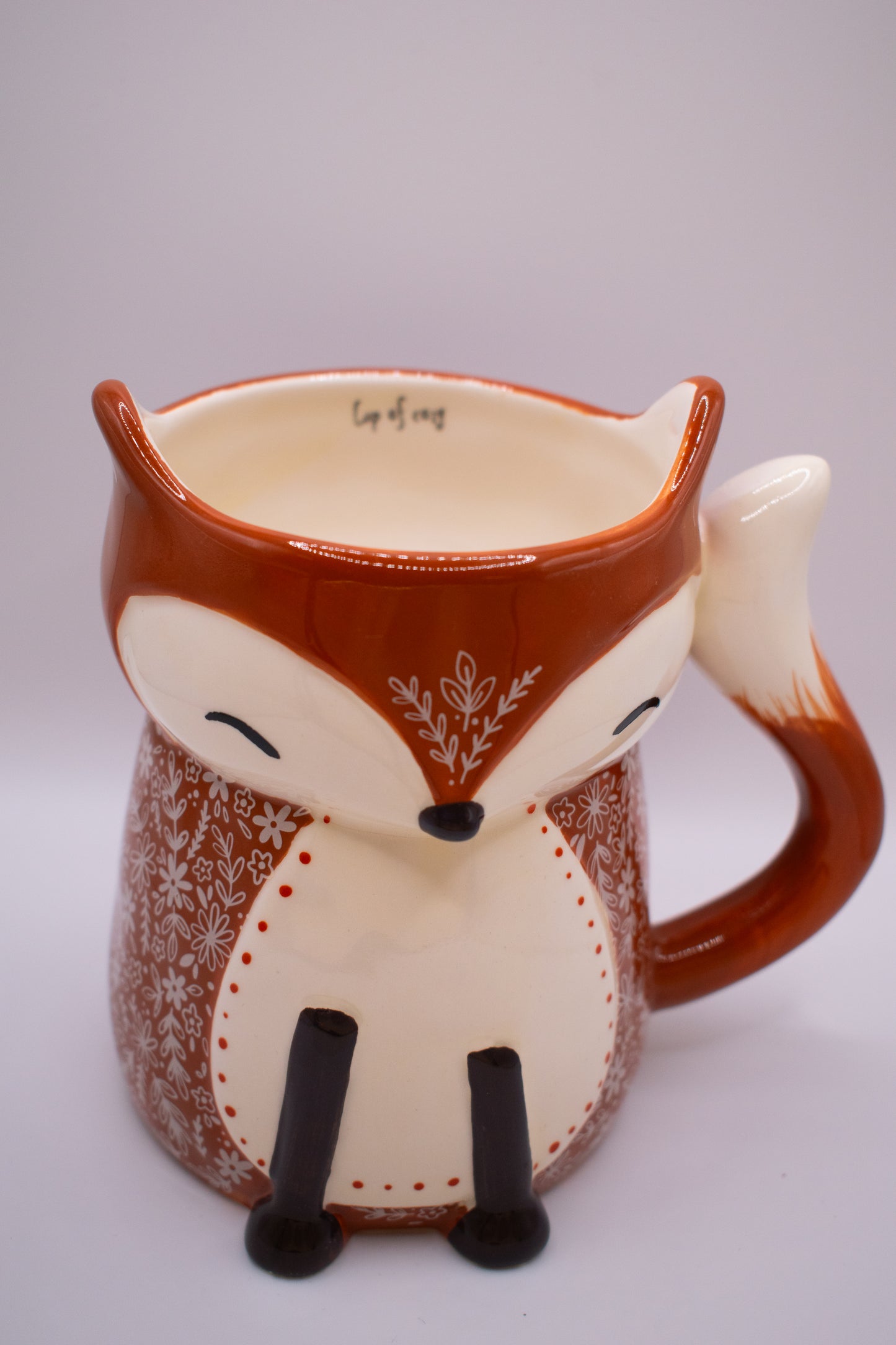 Folk Art Coffee Mug - Fox