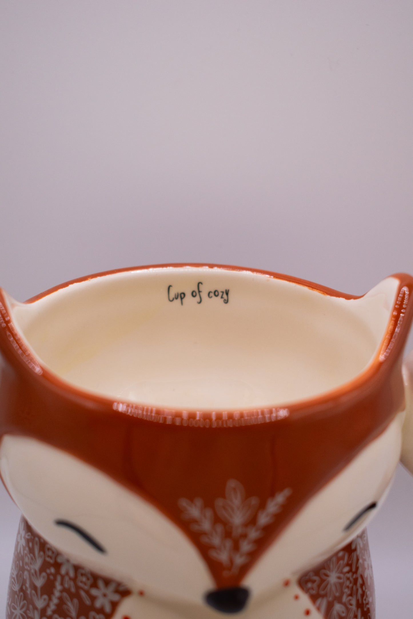 Folk Art Coffee Mug - Fox