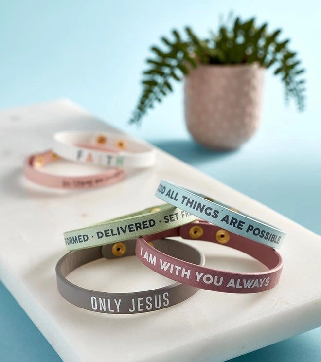 Snap Bracelet - I Am with You Always