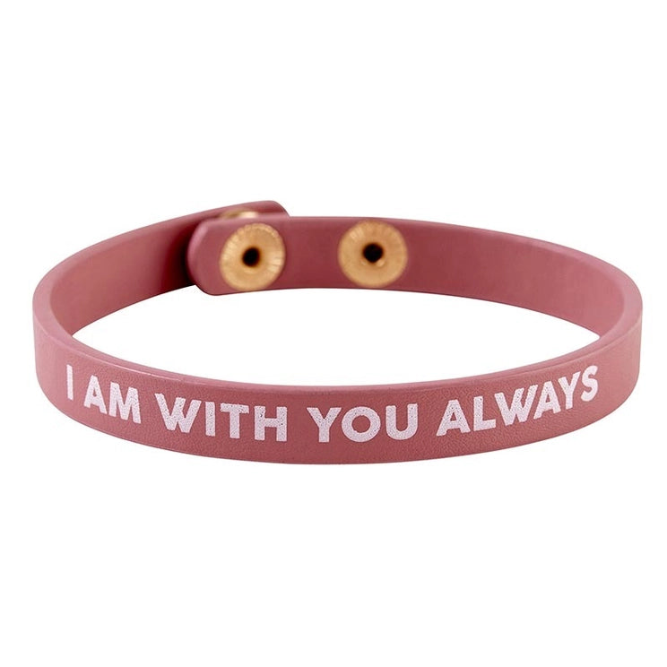 Snap Bracelet - I Am with You Always