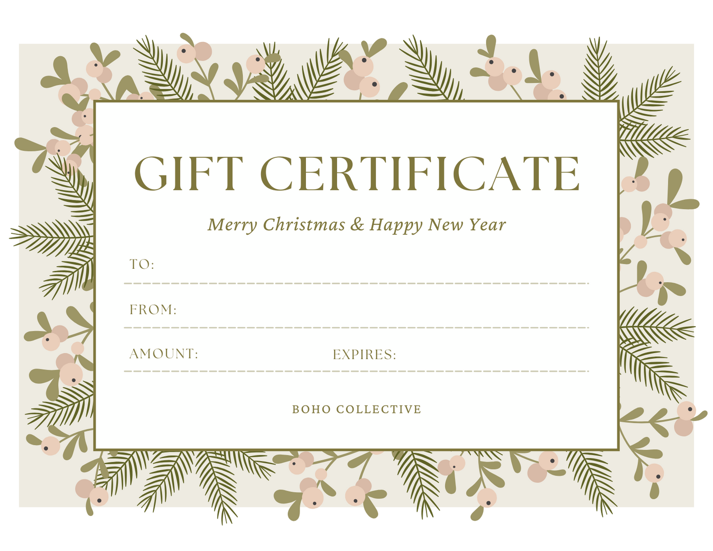 Boho Gift Card