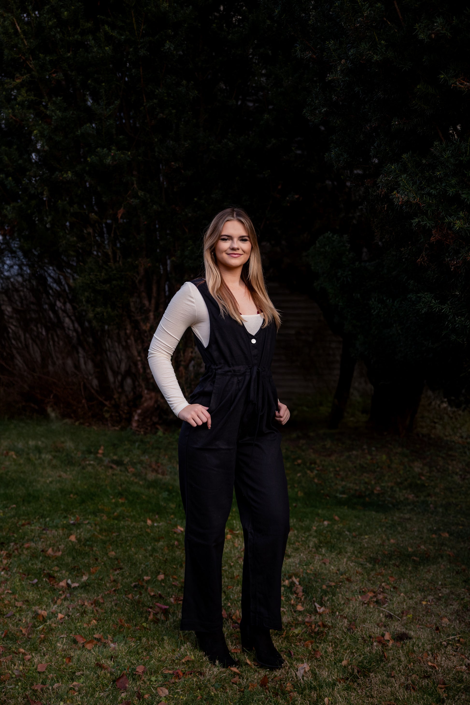 Women's Black Jumpsuit
