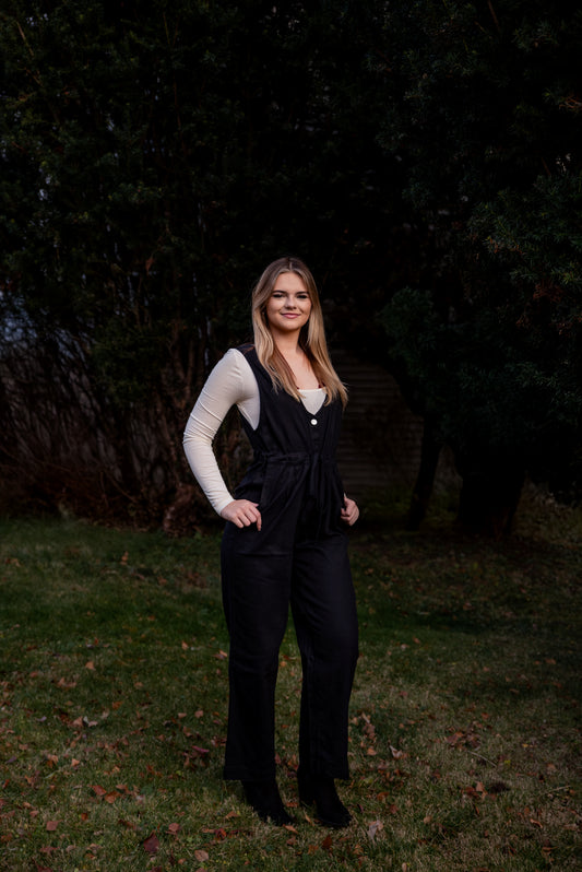 Women's Black Jumpsuit