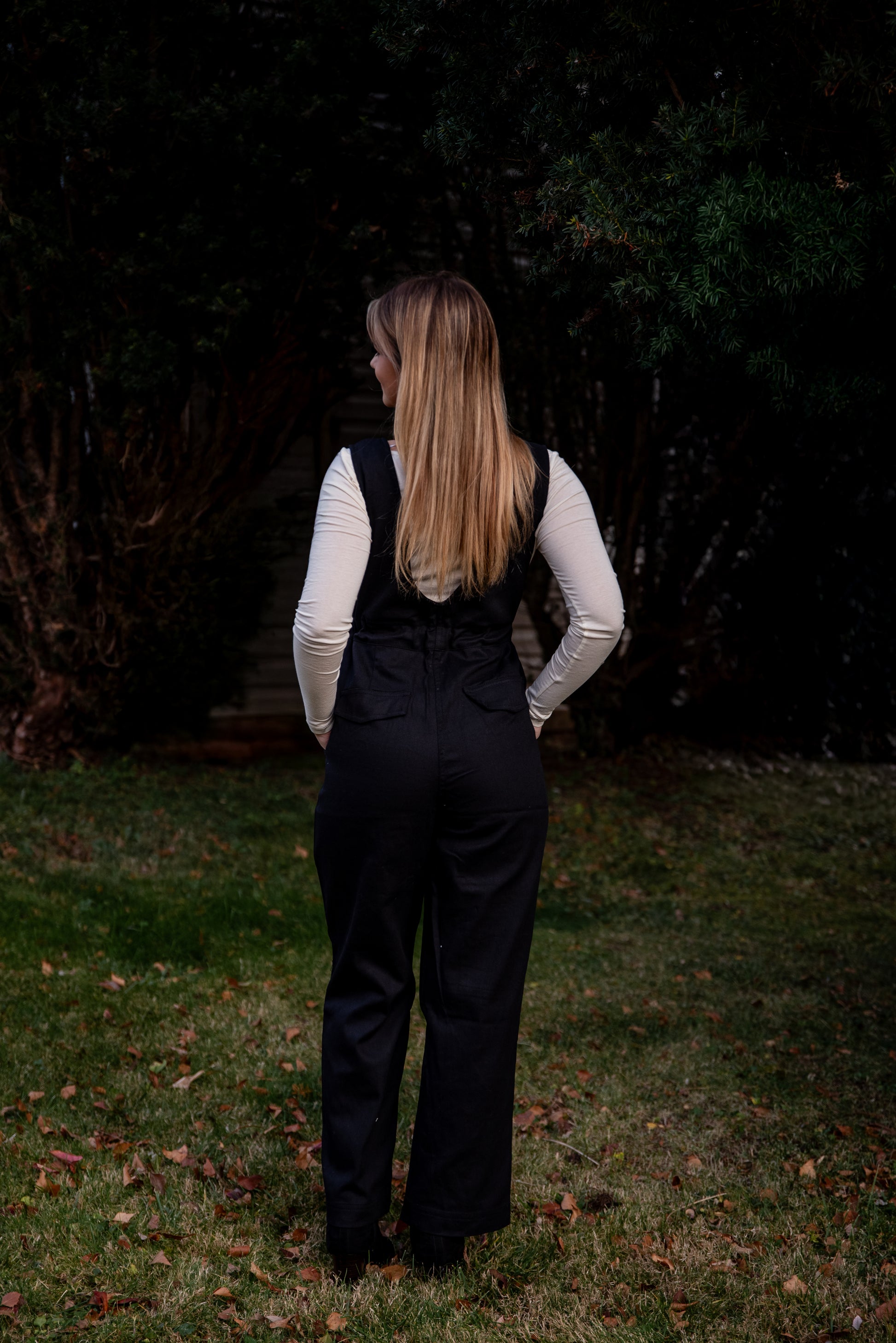 Women's Flattering Black Jumpsuit