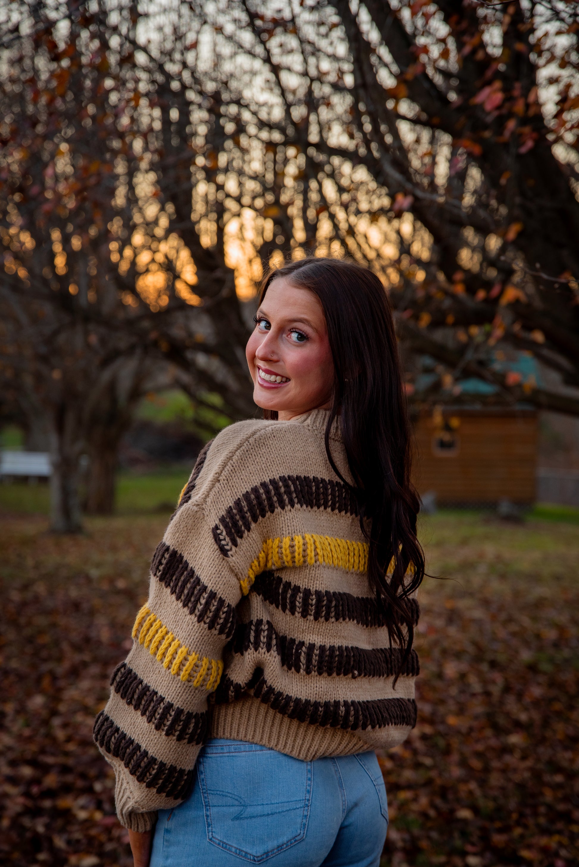 Cozy Striped Sweater for Women