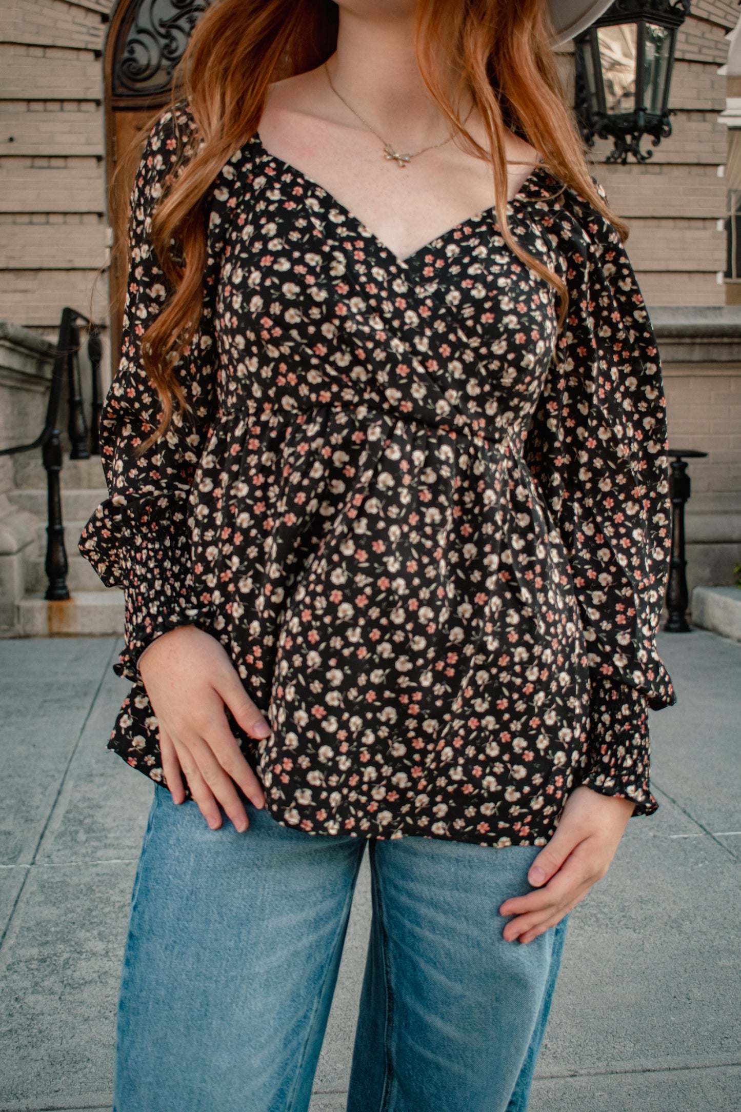 Wild Soul Floral Blouse