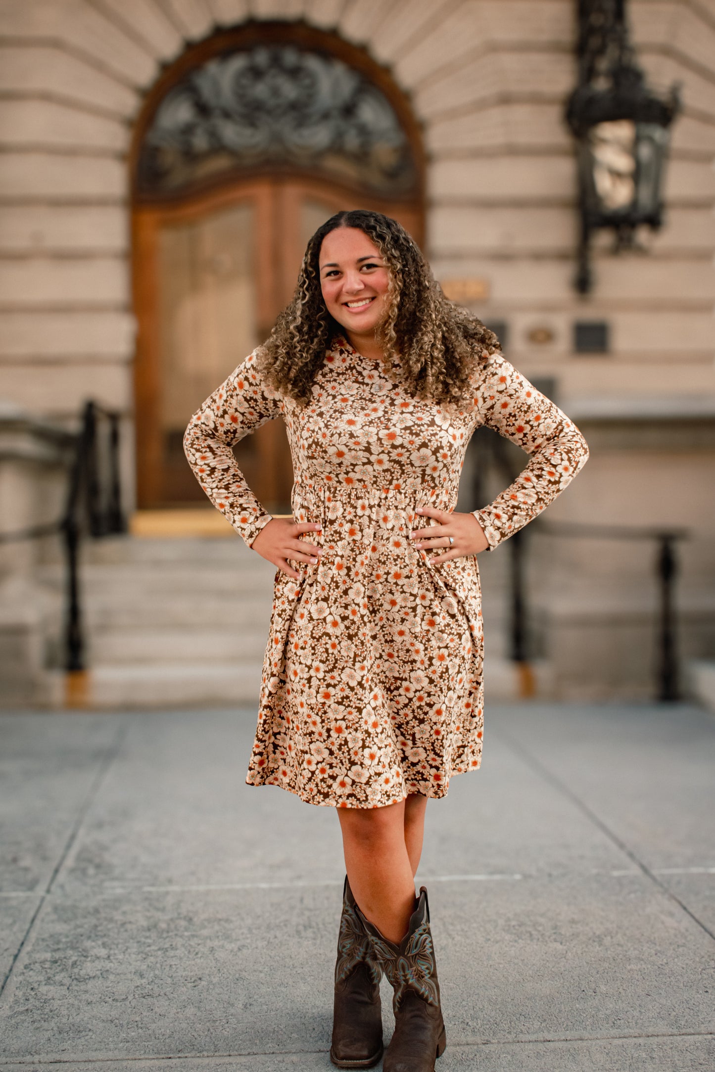 Cedarwood Bloom Dress