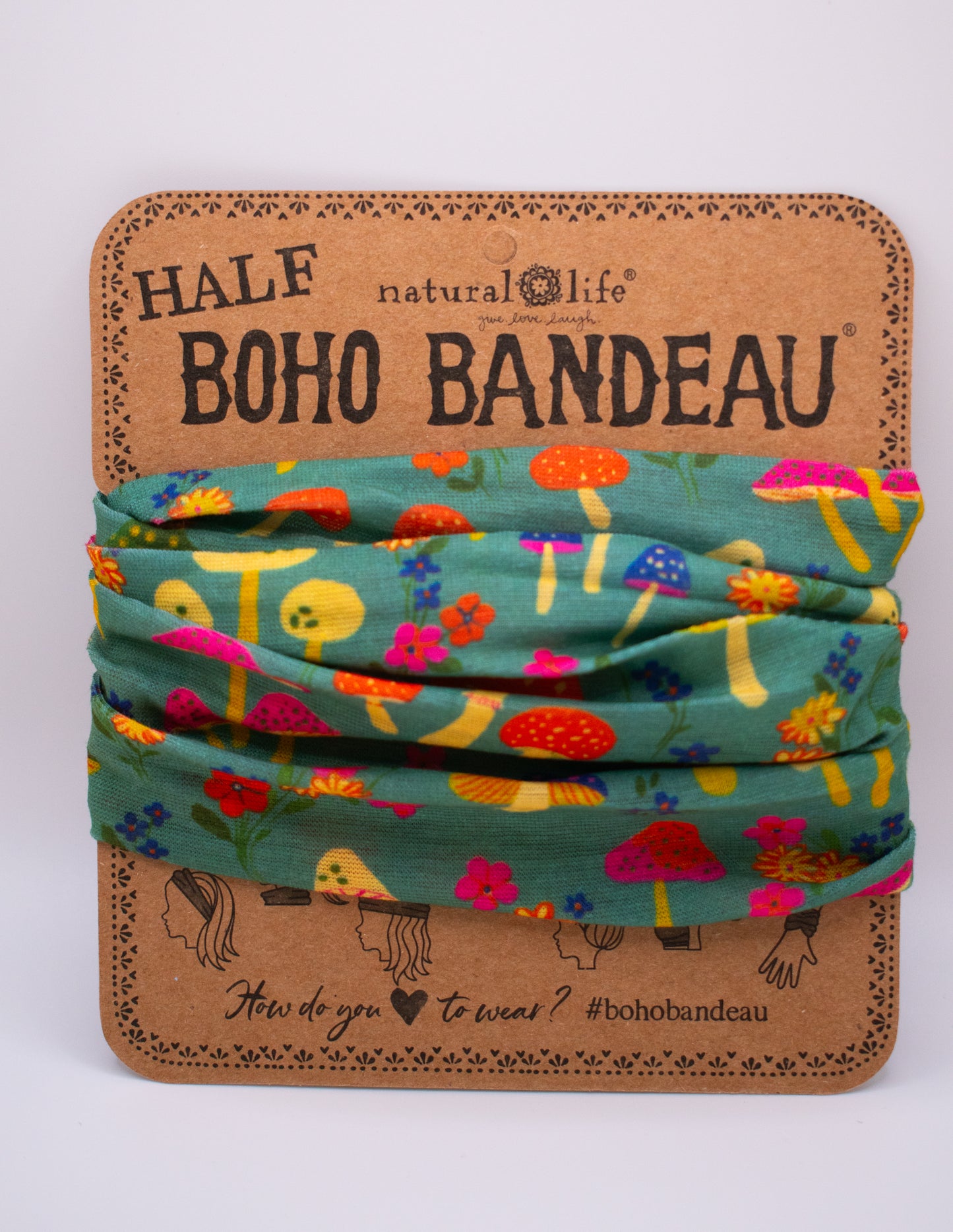 HALF, Boho Bandeau® - Happy Shrooms