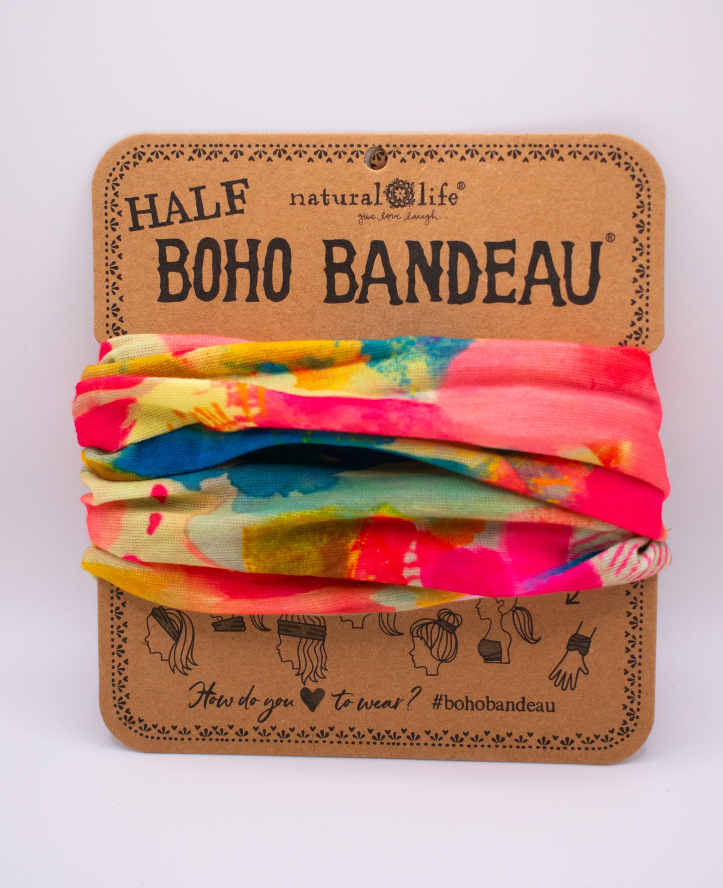 HALF, Boho Bandeau® - Watercolor Wishes